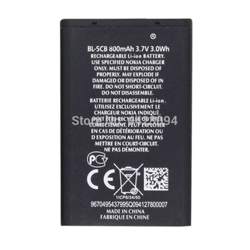 1 5pc lithium phone battery bl 5cb bl5cb 3 7v 800mah battery bl 5cb for nokia 3600 3660 6620 6108 3108 2135 n91 1280 free global shipping