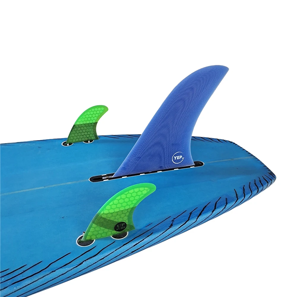 Yep.Surf Longboard Single Fin 9/10 inch Surfboard Fiberglass Fin SUP Board Paddleboard Fin Quilha Longboard Surf Fins