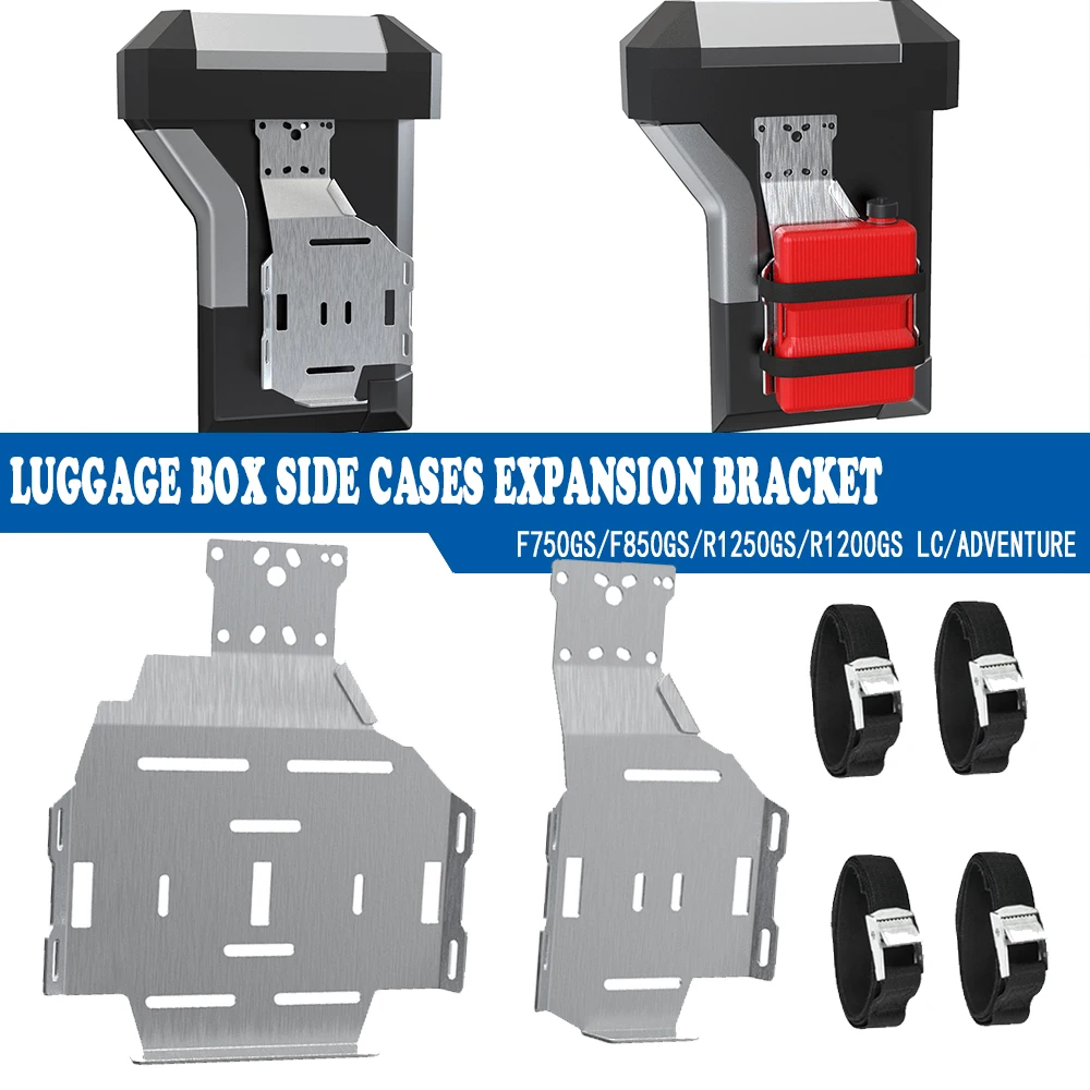 

Motorcycle Luggage Box Side Rack Expansion Bracket For BMW F750GS F850GS Adventure F 750 850 GS ADV 2019- 2023 2022 2021 2020