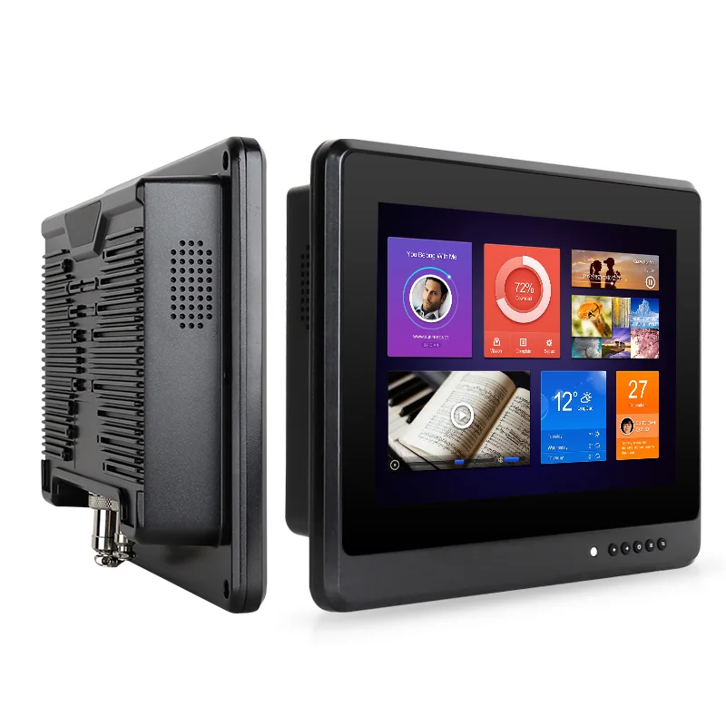 Наружный антибликовый морской 10-дюймовый емкостный сенсорный промышленный