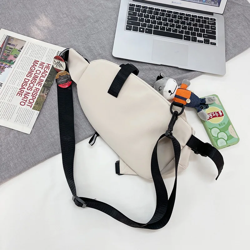 Street Fashion Trend Crossbody Bag Boys Backpack Niche Sports Leisure Bag Women's Shoulder Bag Personality Day Chest Bag