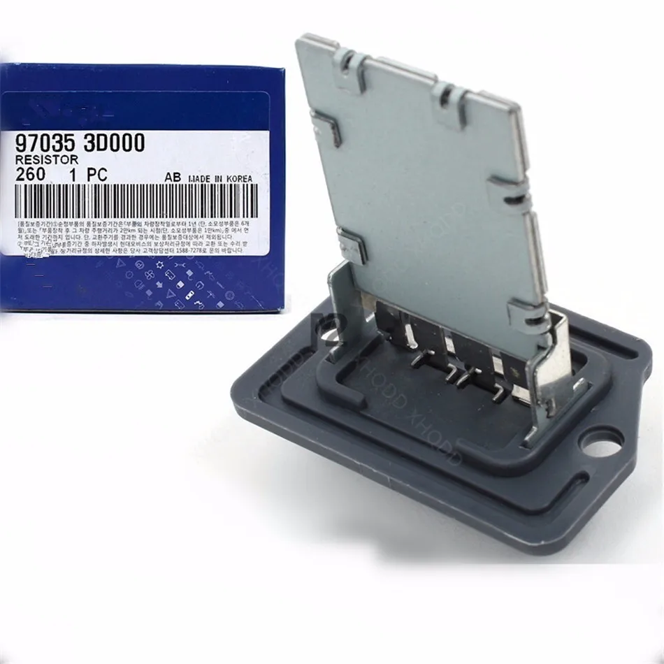 ОРИГИНАЛЬНЫЙ резистор двигателя вентилятора HVAC для 01-13 Hyundai Elantra Santa Fe Sonata Optima Soul