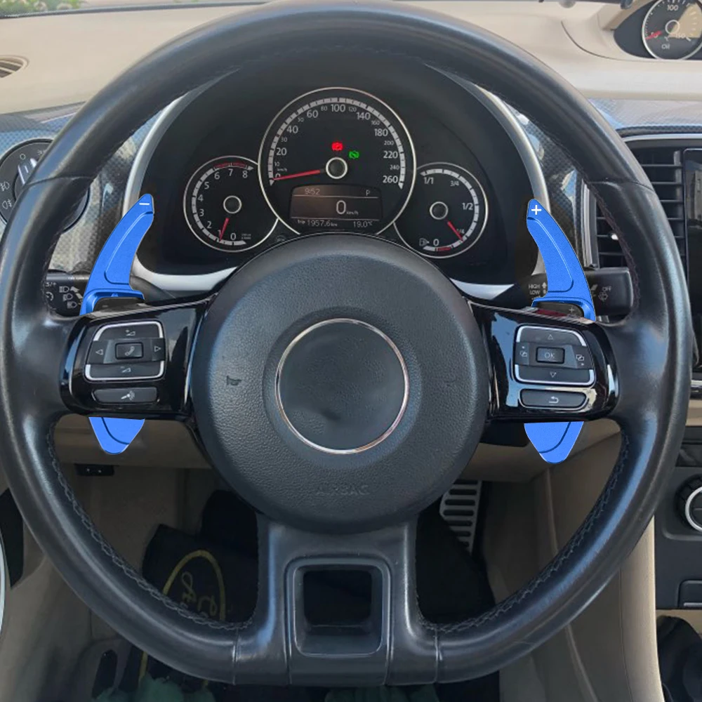 Сменная накладка на рулевое колесо для VW Golf 5 6 MK6 GTI R MK5 Passat B6 B7 CC Polo Sharan Tiguan 2 шт. |