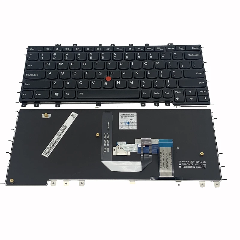 

New Original US English Backlit Keyboard for Lenovo Thinkpad S1 S240 Yoga 12 Backlight Teclado 04Y2620 04Y2916 SN20A45458