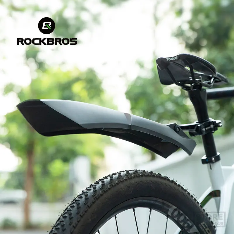 

ROCKBROS велосипедный брызговик удлиненный Расширенный велосипедный брызговик 24 дюйма Регулируемый быстроразъемный протектор удлиненный велосипедный брызговик комплект