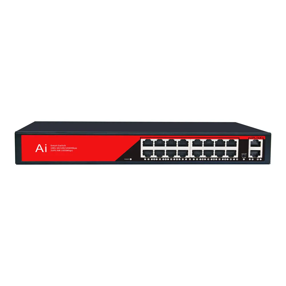 18 port 10/100/1000Mbps Gigabit Ethernet Switch  Fast Network Switch