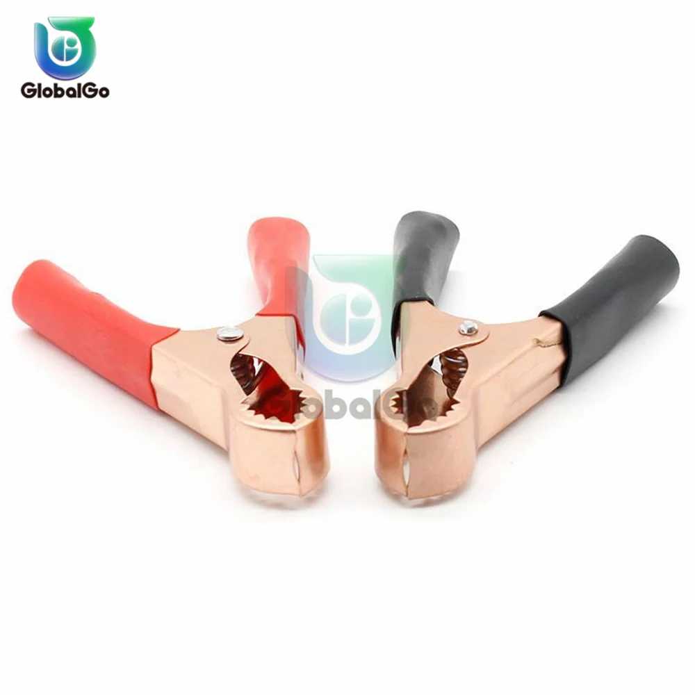 2 шт. зажимы-крокодиловые зажимы 50 А 80 мм |