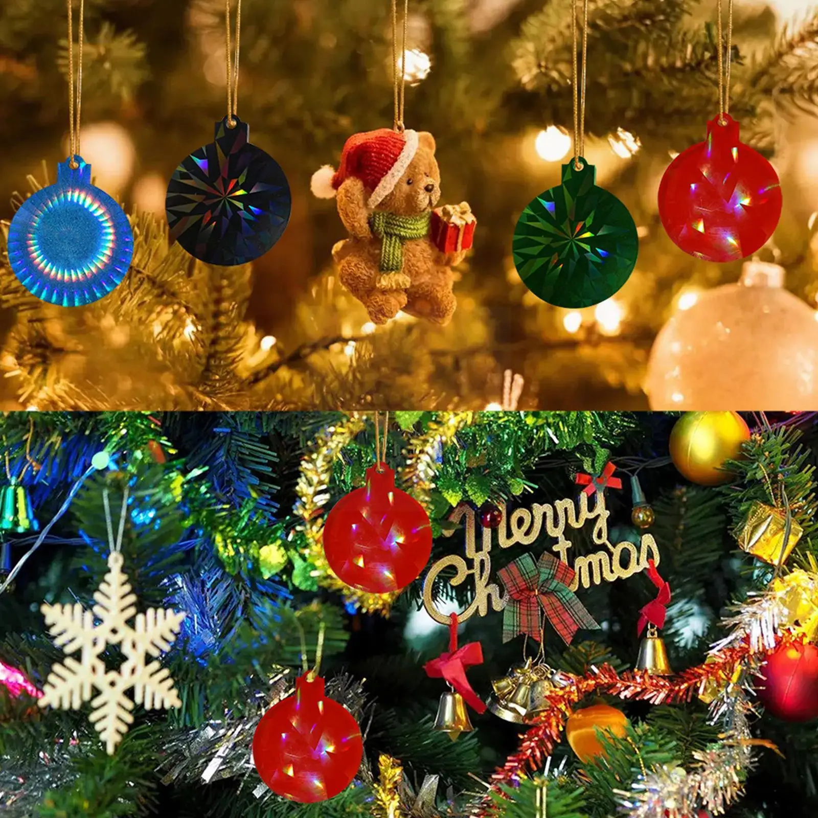 

Diy Reflective Holographic Coaster Resin Mold Silicone Mold Household Diy Christmas Tree Pendant Jewelry Craft Gift For Kid G2e5