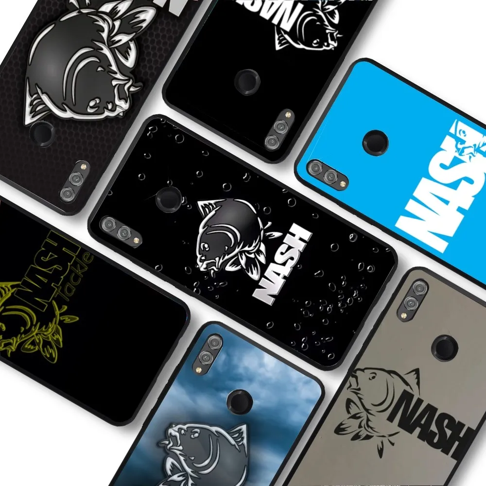 N-Nash Fishing Logo Phone Case For Huawei Honor 10 lite 9 20 7A 9X 30 50 60 70 pro plus Soft Silicone Cover