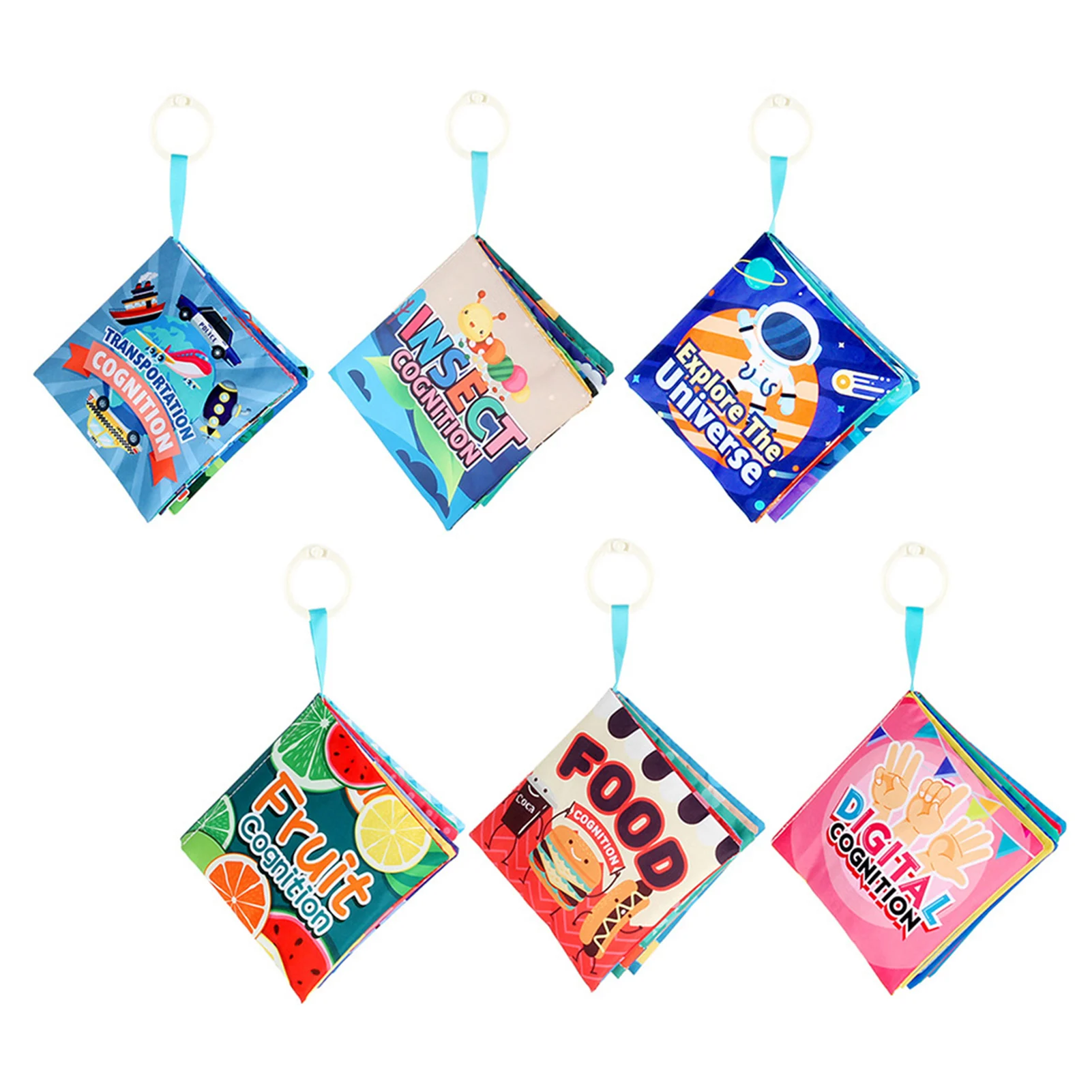 

Soft Baby Cloth Books Soft Baby Book Crib Toys Early Education Infant Baby Book Contrast Colors Cute Baby Toys For Infants