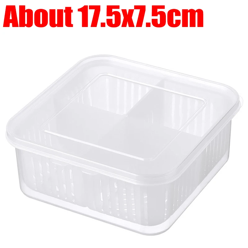 

Прозрачный контейнер для хранения овощей и фруктов