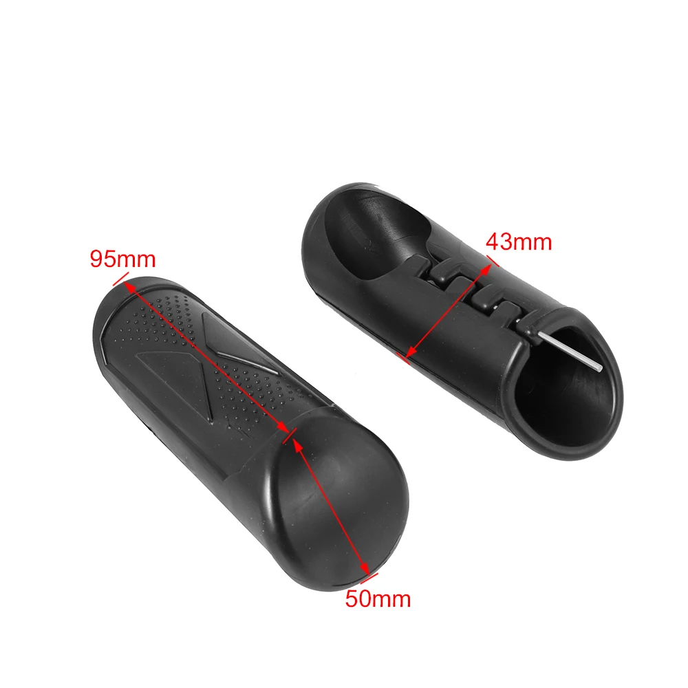 Черные защитные накладки для двигателя защита ног колена с резиновой крышкой Harley