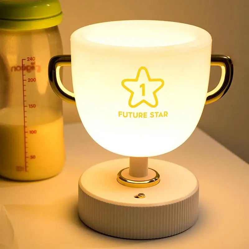 

Desk Lamp USB Rechargeable Portable Table Bedside Light for Placing Pens Jewelry Erasers Stickers And for home decoration