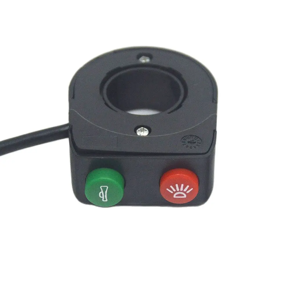 electrice Motorcycle Scooter Dirt ATV Quad Switch Horn Turn Signals On/Off Light Handlebar Bike |