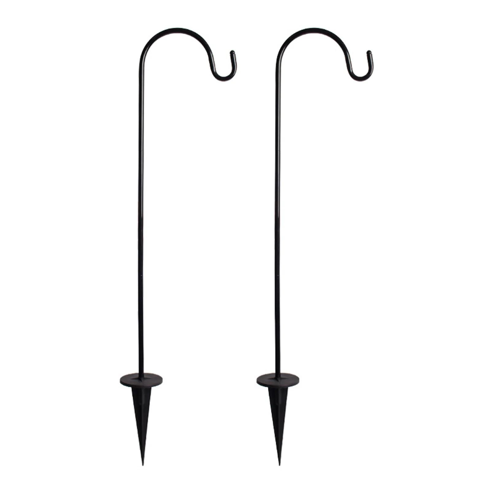 

2pcs Solar Light For Bird Feeder Vintage With Base Garden Decor Holiday Yard Outdoor Shepherd Hook Easy Install Hanging Plant