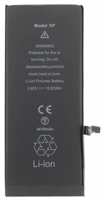 Усиленный аккумулятор для A_pple i_Phone 6 Plus (3410 mAh) | Мобильные телефоны и аксессуары