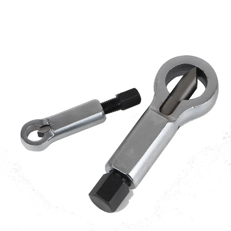 

9-27mm Damaged Rusty Nut Splitter Spanner Cracker Separator Bolt Nut Extractor Remove Cutter Tool Manual Pressure Tools Wrench