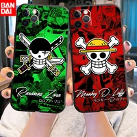 one piece phone case for iphone 13 12 11 pro max 13 12 mini x xs max xr 8 7plus 6s 6 plus se 2020 japan anime back cover carcasa