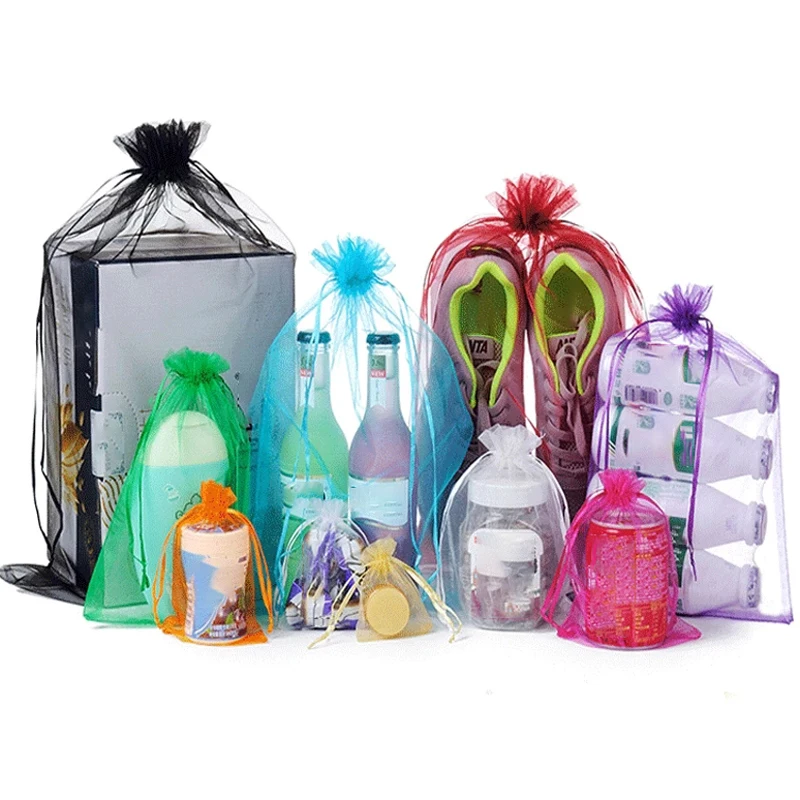 5 шт. сетчатые пакеты из органзы для овощей и сада | Дом сад