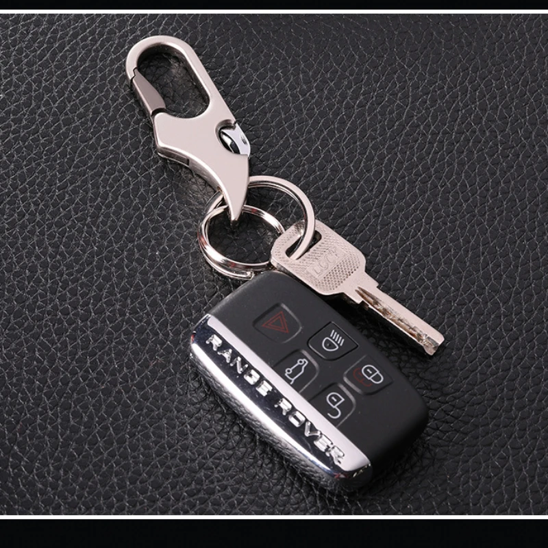 Car Key Chain Gift Pendant Waist Hanging Ring All Metal Bottle Opener Anti-lost Demolition Express Knife