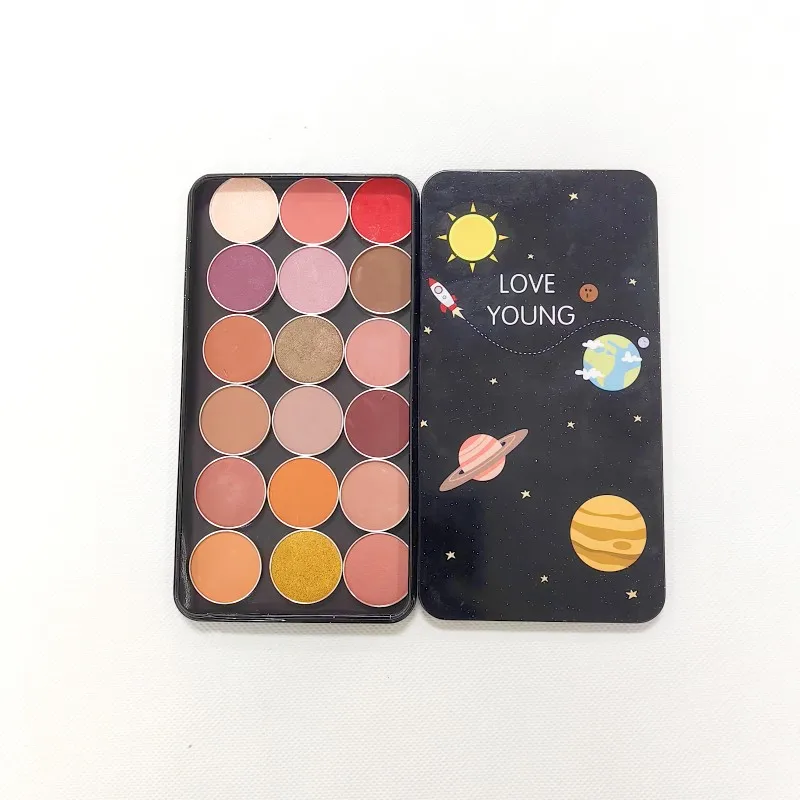 Металлическая железная Палетка для макияжа 1 2 см