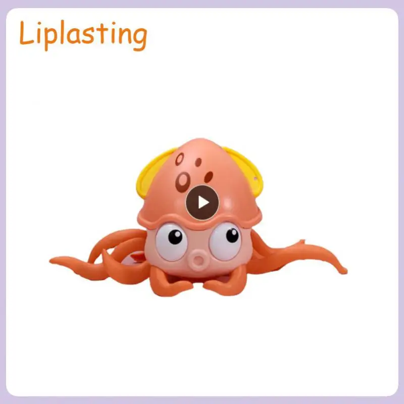 

With Light Up And Music Escape Octopus Electronic Toys Built-in Battery Obstacle Avoidance Induction Animal Toy Children Toy