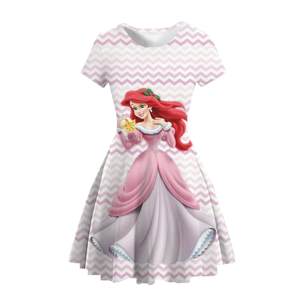 Купи Disney Princess Mery Girls Party Dress Up Princess Costume Children Mirabel Cosplay Costume Baby Girl Dress Christmas Summer за 395 рублей в магазине AliExpress