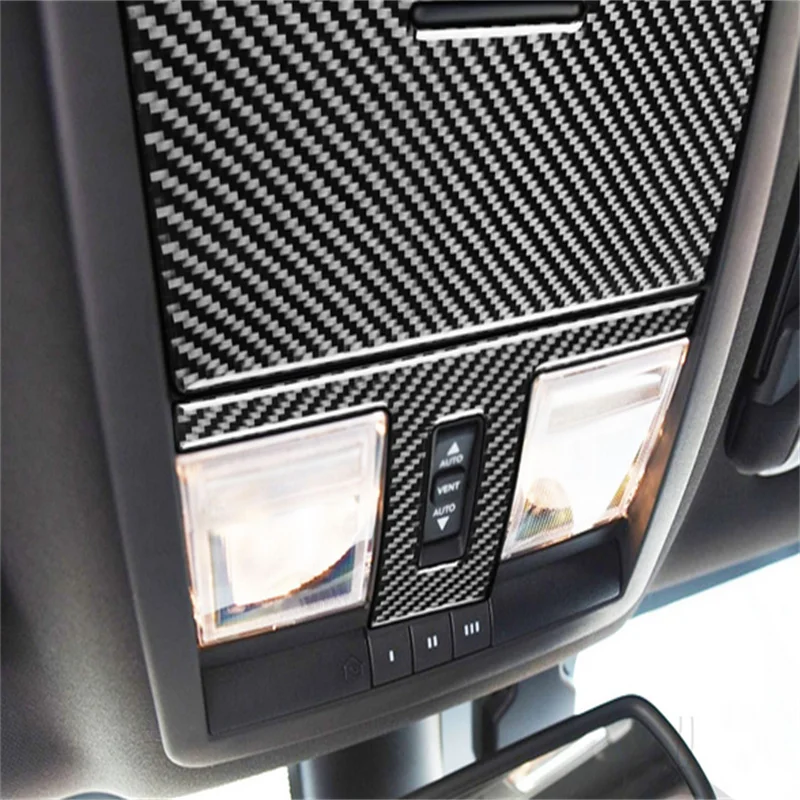 

Carbon Fiber Car Reading Light Panel Sticker Decal Interior Trim Cover for Dodge Challenger 2015-2021 Accessories