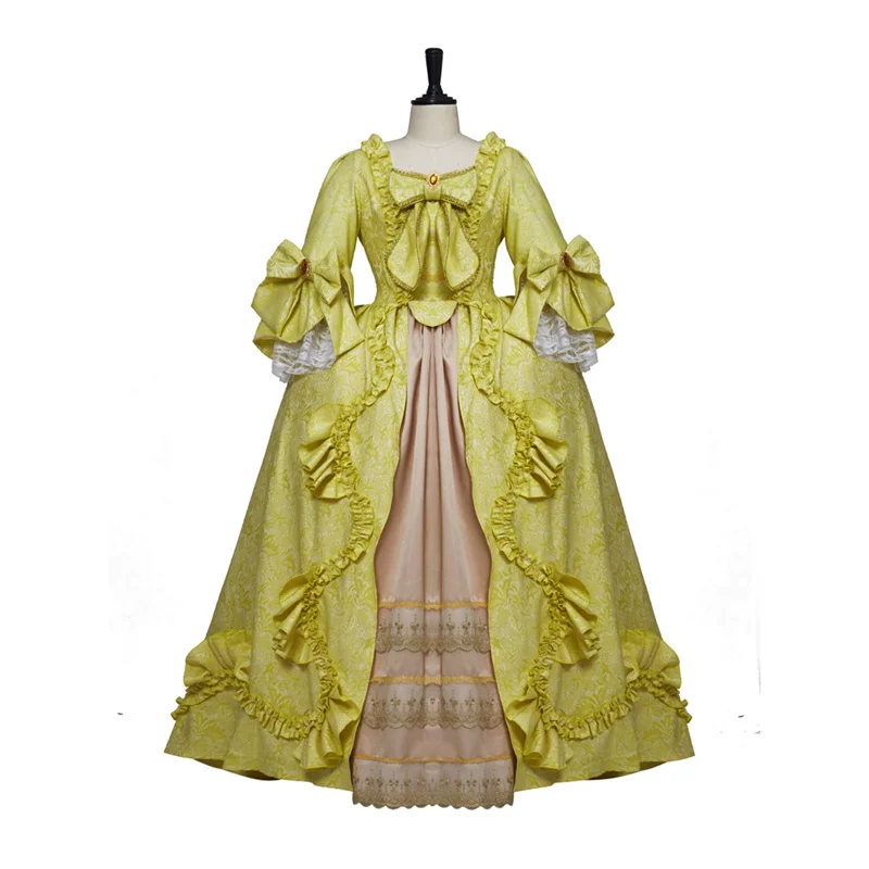 

Medieval Victotian Royal 18th Century Dress Rococo Baroque Marie Antoinette Ball Dresses Vintage Ball Gown Renaissance Costume