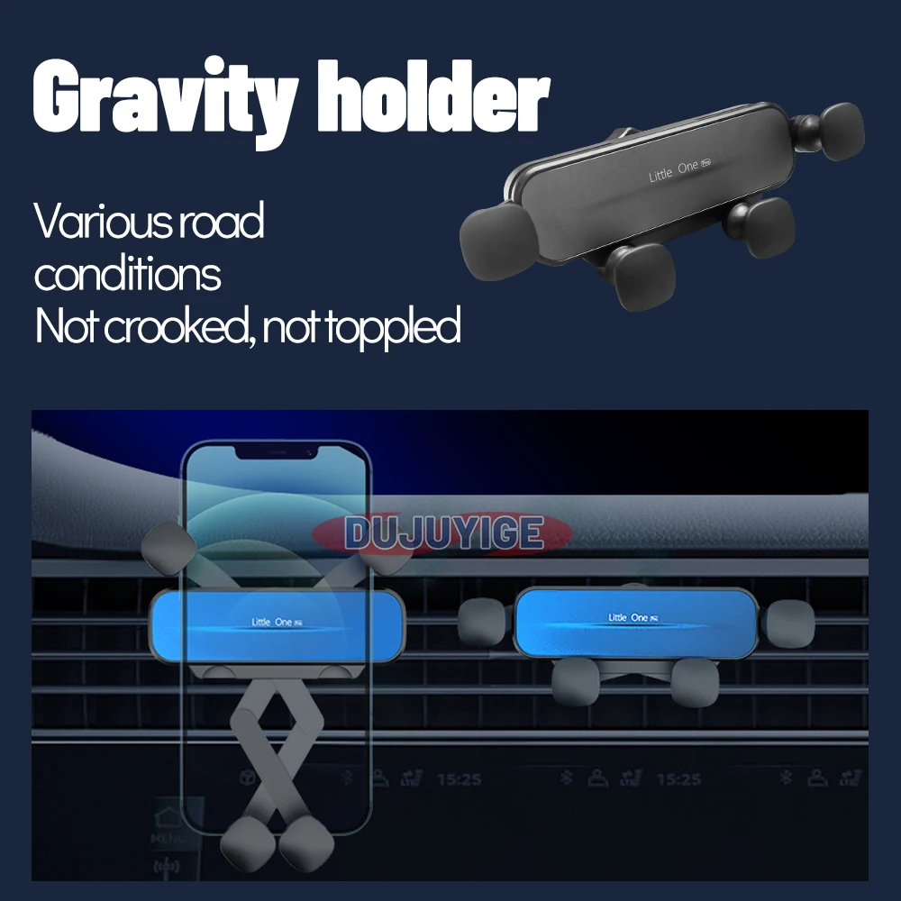 Гравитационный магнитный держатель для телефона с беспроводной зарядкой на
