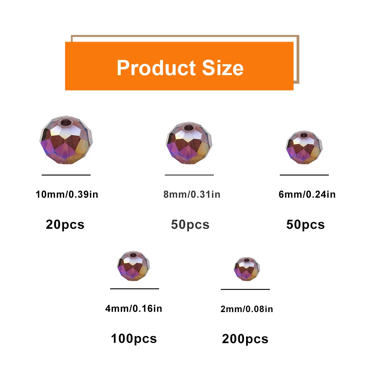 Плоские круглые австрийские кристаллы граненые средние фиолетовые свободные