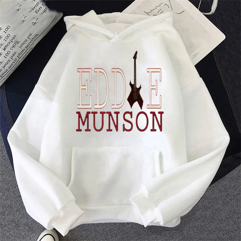 

Eddie Munson Funny Hoodie Women Aesthetic Graphic Hoodies Unisex Funny Autumn Winter Oversize Fleece Sweatshirt Tops