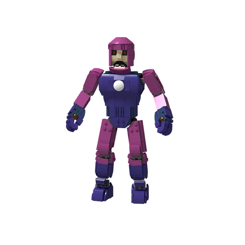 Набор строительных блоков MOC X Menned Sentinel Super Heroes, 423 детали, модель для сборки, креативный архитектурный конструктор, идея для рождественского подарка, кирпичики на день рождения (art.: 3920db1e90174) - 3920db1e90174