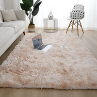 14colors practical home rug tie dyeing plush soft fluffy rug carpets living room bedroom shaggy area floor mat carpet home decor