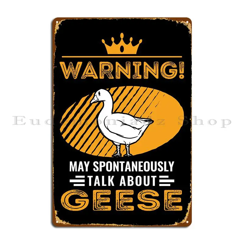 

Металлический знак для фотосъемки с изображением гусиных Geese фермеров