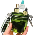 Контейнер для хранения клея для ресниц, индивидуальная Подставка для наращивания ресниц, герметичная банка для хранения с активированным углем, инструменты для макияжа