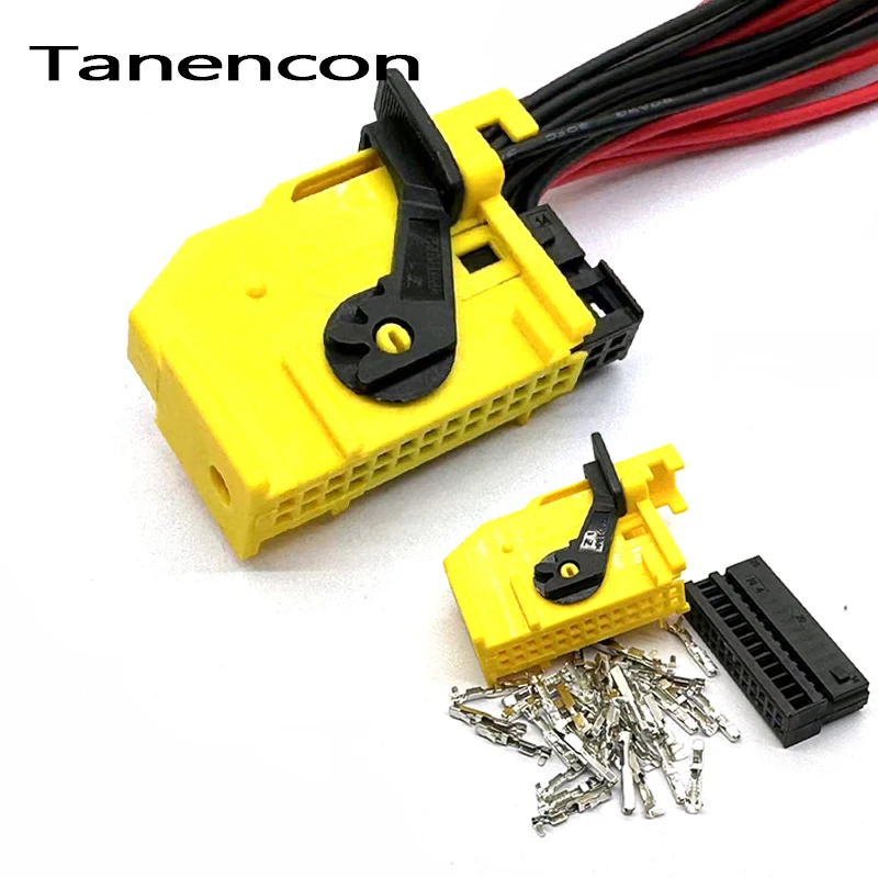 1 компл. 26 контактов 185879-1 Автомобильный разъем ЭБУ жгут проводов женский