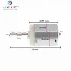 Автомобильная дверная защелка AZGIANT FK280-PC 12 В, привод, двигатель БАГАЖНИКА АВТОМОБИЛЯ, топливная крышка