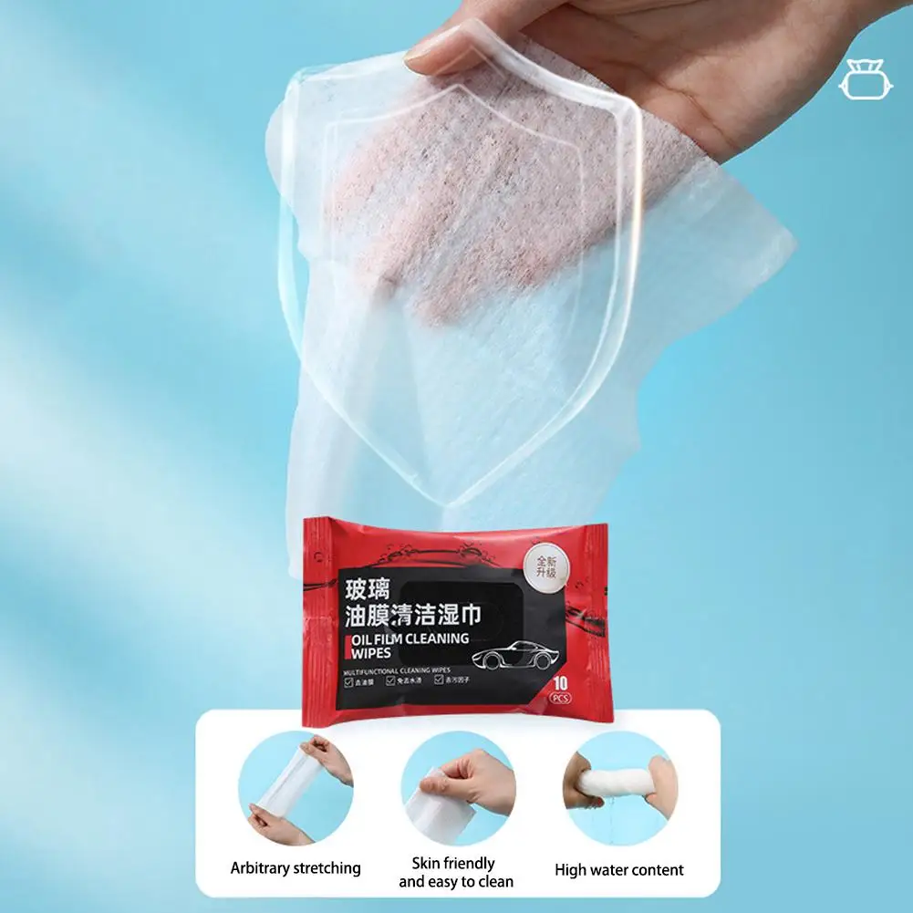 Салфетки для удаления масляной пленки на лобовое стекло автомобиля