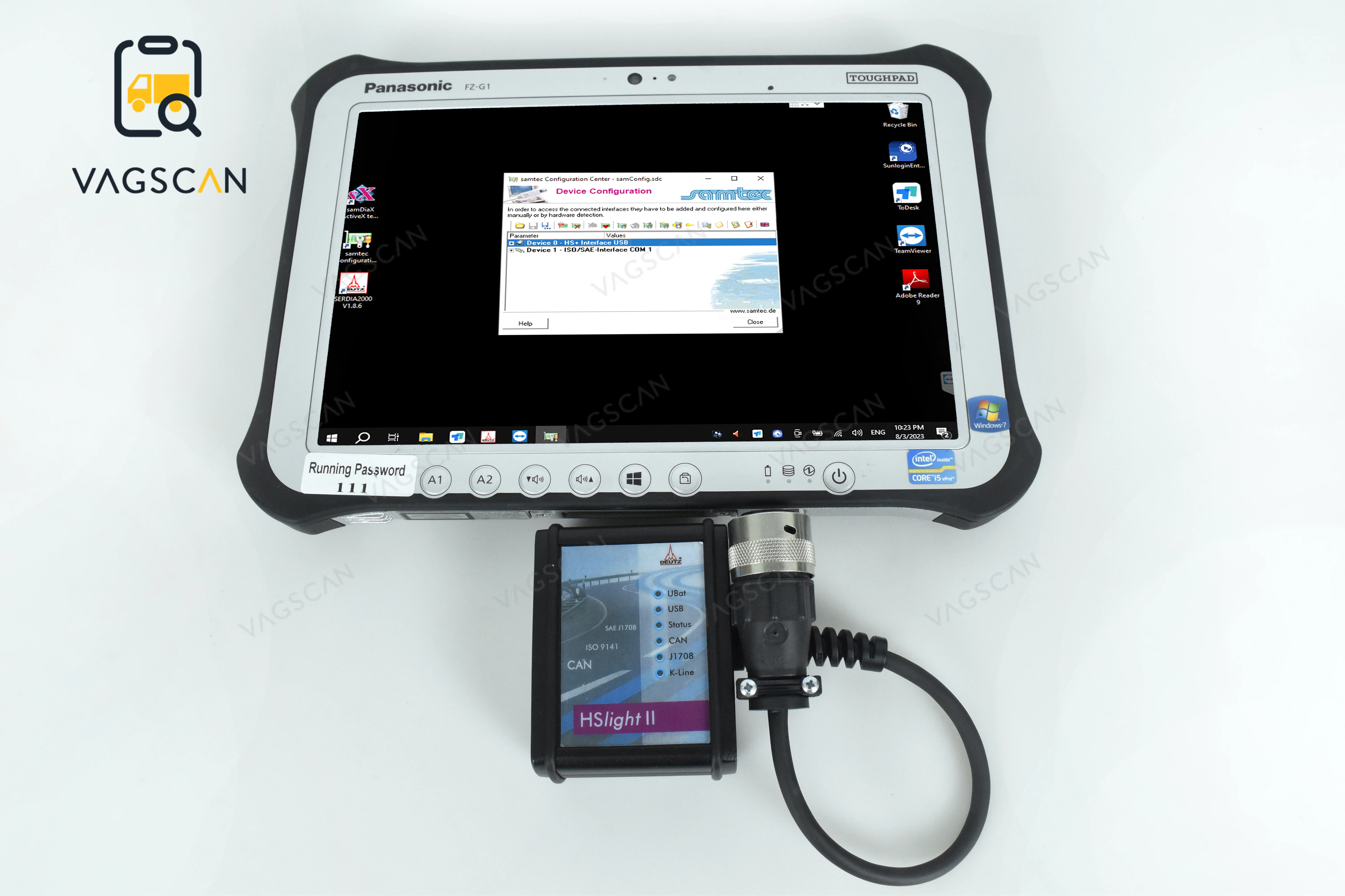 Для планшета FZG1 Full Emr2  3  4 Decom hslight2 HSlight II Serdia Deutz диагностический инструмент Диагностический Otomatis Deutz Tool SerDia 2000