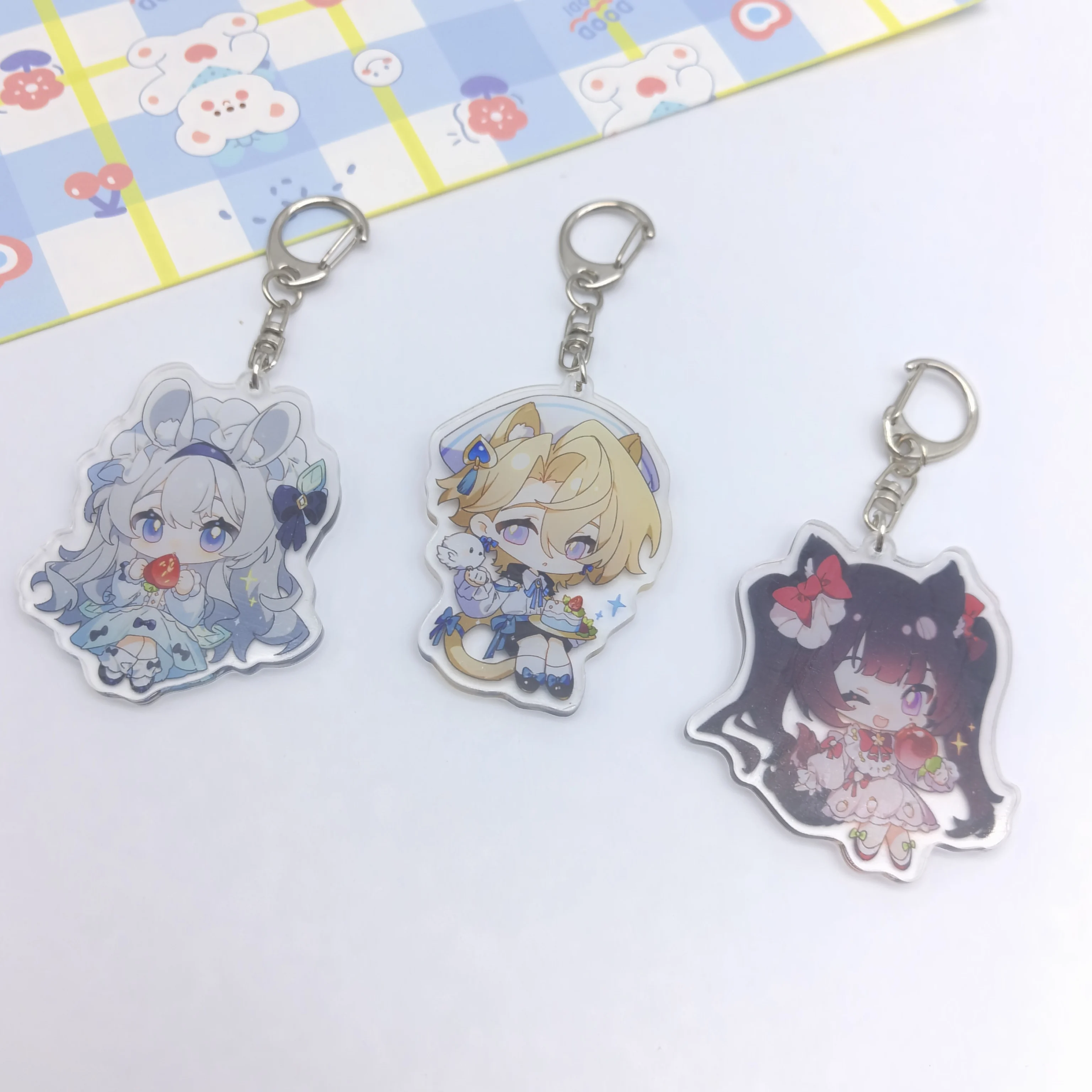 1 шт. Аниме игра Honkai: Star Rail Robin Aventurine SparkleCute подвеска брелок рюкзак аксессуары для