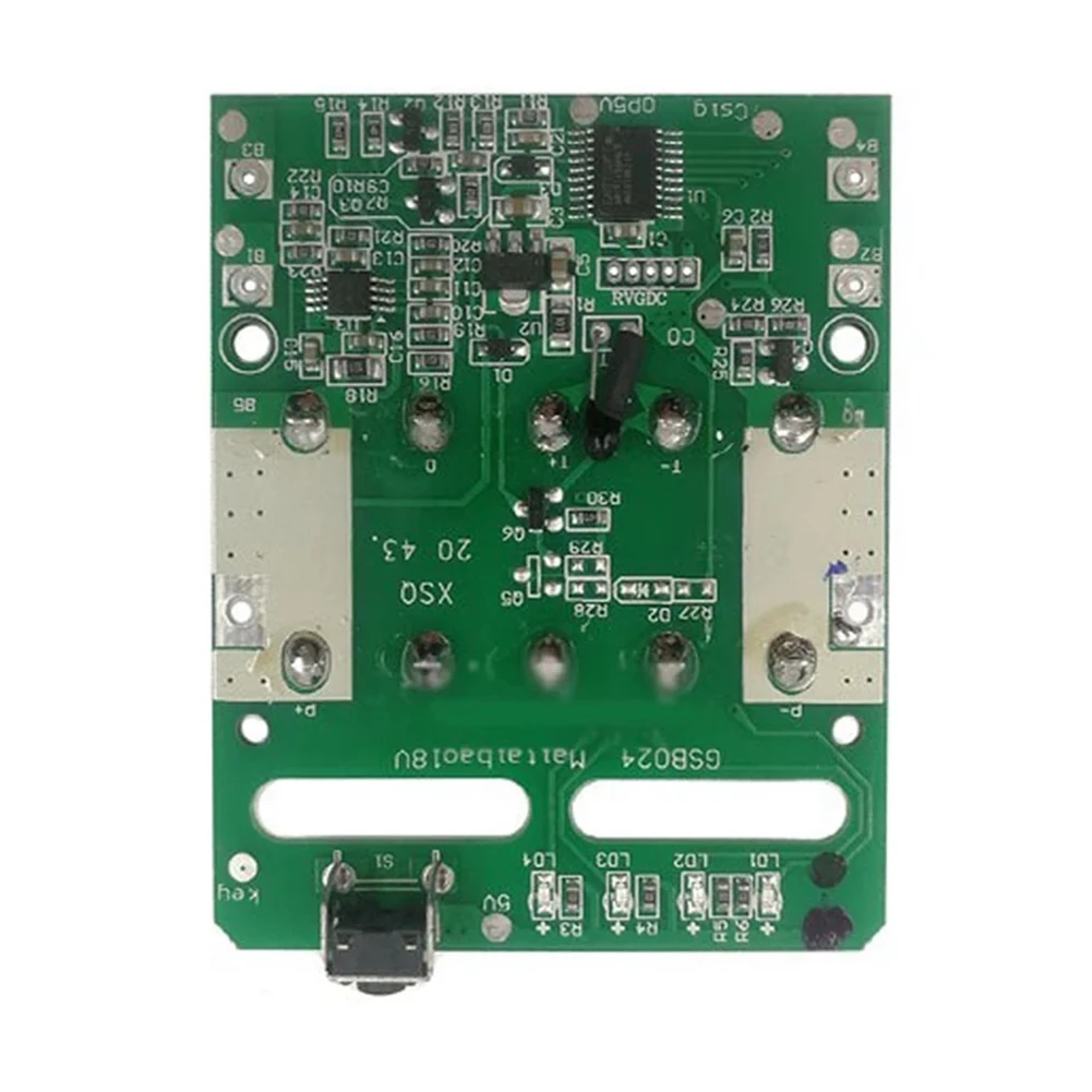 Part PCB Board Circuit Protection Repair Charging Plastic + Metal Charging Protection Circuit Board For Metabo enlarge