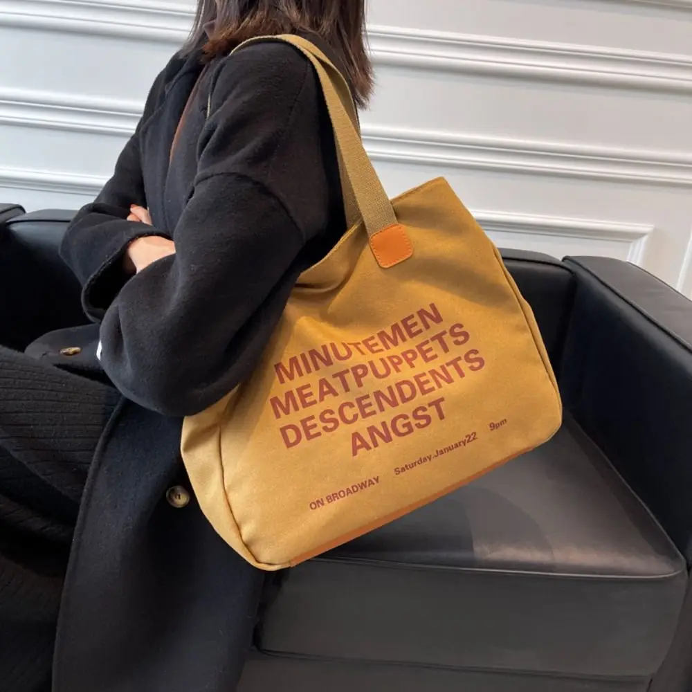 

Canvas Single Shoulder Bag Casual Ladies Tote Fashion Shopping Bag for Women
