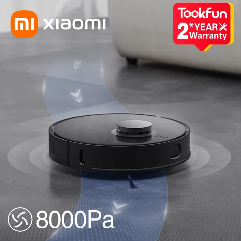 

Робот-пылесос XIAOMI MIJIA, 2022 па, 8000 мА ч