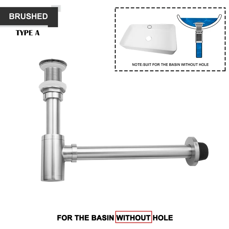 

Сифон для умывальника из латуни