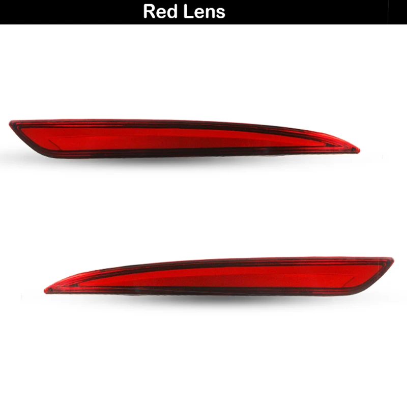 

Для Ford Mondeo Fusion 2013-2018 красный светодиодный отражатель заднего бампера автомобиля задние фонари задние противотуманные фары стоп-сигналы указатели поворота