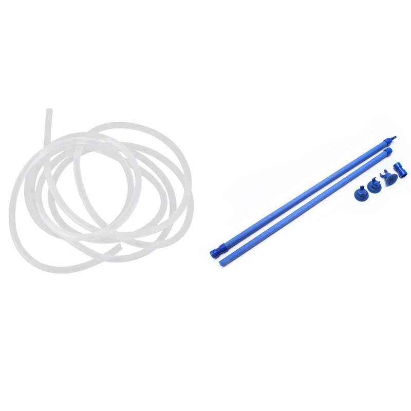 

2M X 5Mm Aquarium Air Line Pond Pump Fish Tube Pipe With Fish Tank Aquarium Air Stone Bubble Wall Aeration Tube