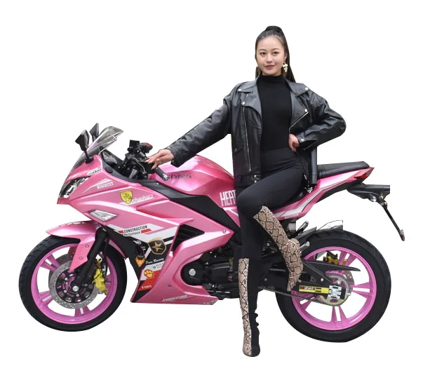 

250cc/400cc cute fashion motorcycles & scooters for women 17 inch ABS 130km/h automatic gas sports motorbike