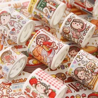 bula 45mm5m kawaii girls daily masking washi tape decorative adhesive tape decora diy scrapbooking sticker label stationery