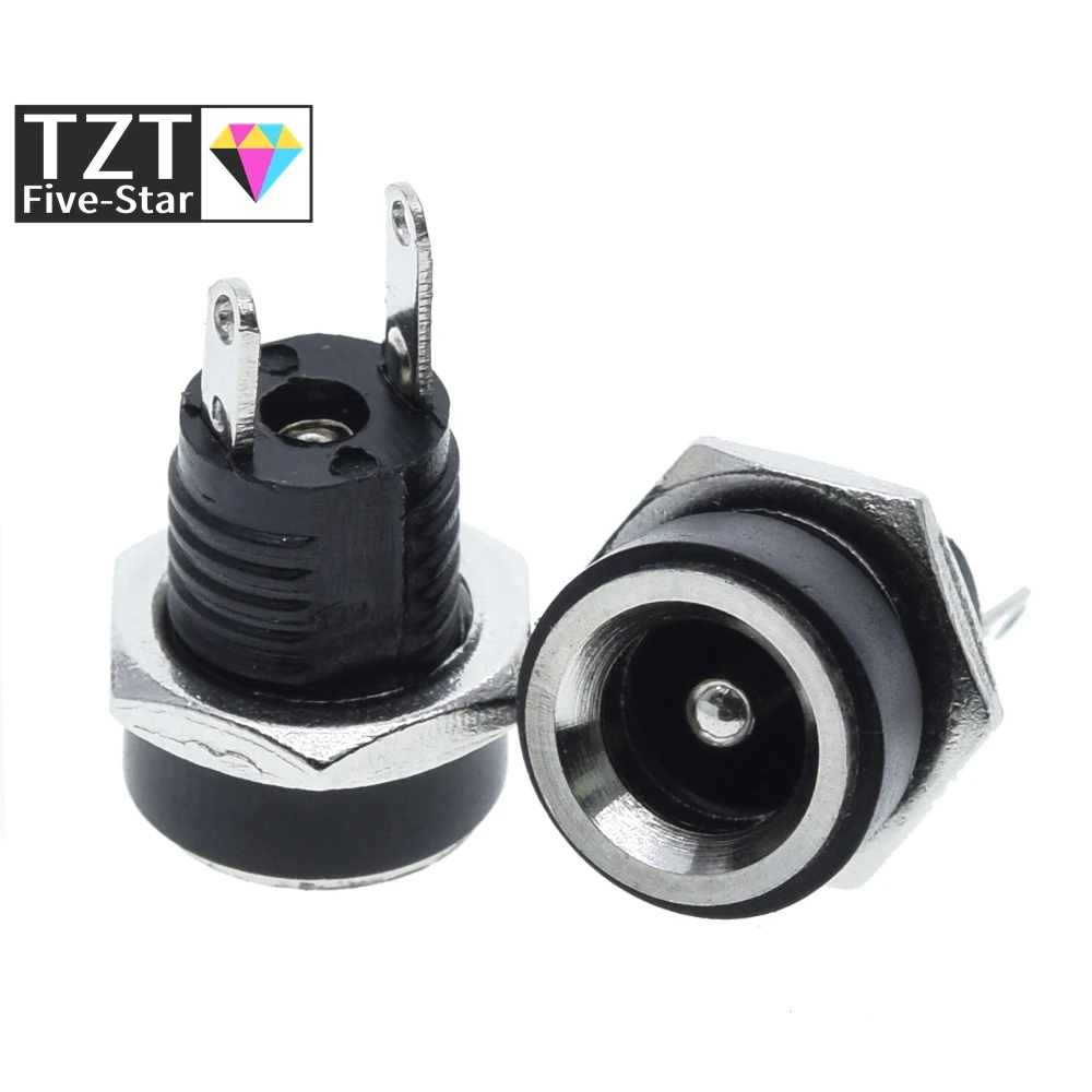 Разъем питания постоянного тока штифт 2 1x5 5 мм 10 шт